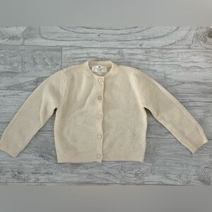 H&M Kids Cream Button-Up Cardigan